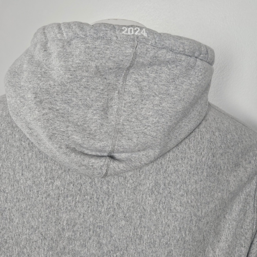 Supreme Box Logo Hoodie Heather Grey 2024 Embroidered Mens XL - Picture 5 of 7